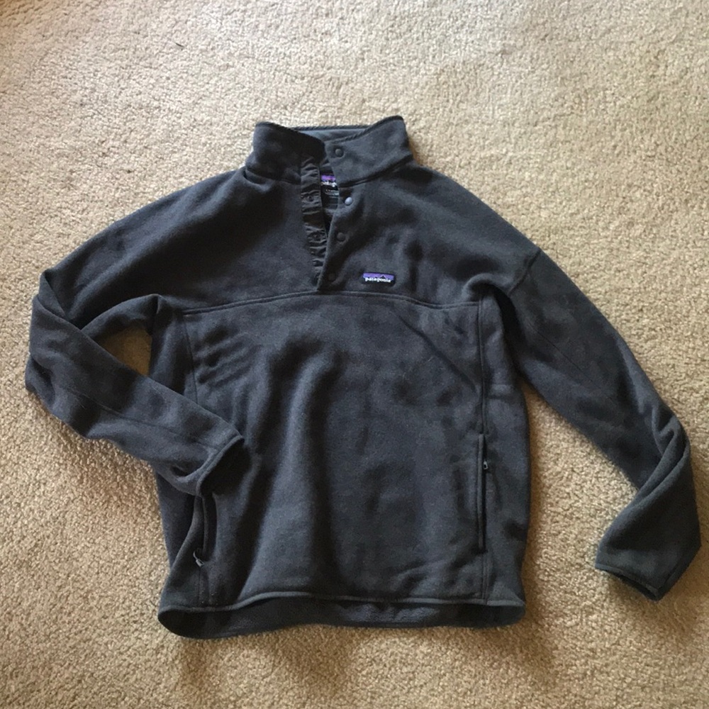Patagonia Mens Lightweight Sweater Fleece Pullover